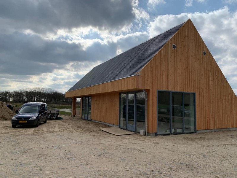 nieuwbouw ondernemerskooi Havelte nadert voltooiing