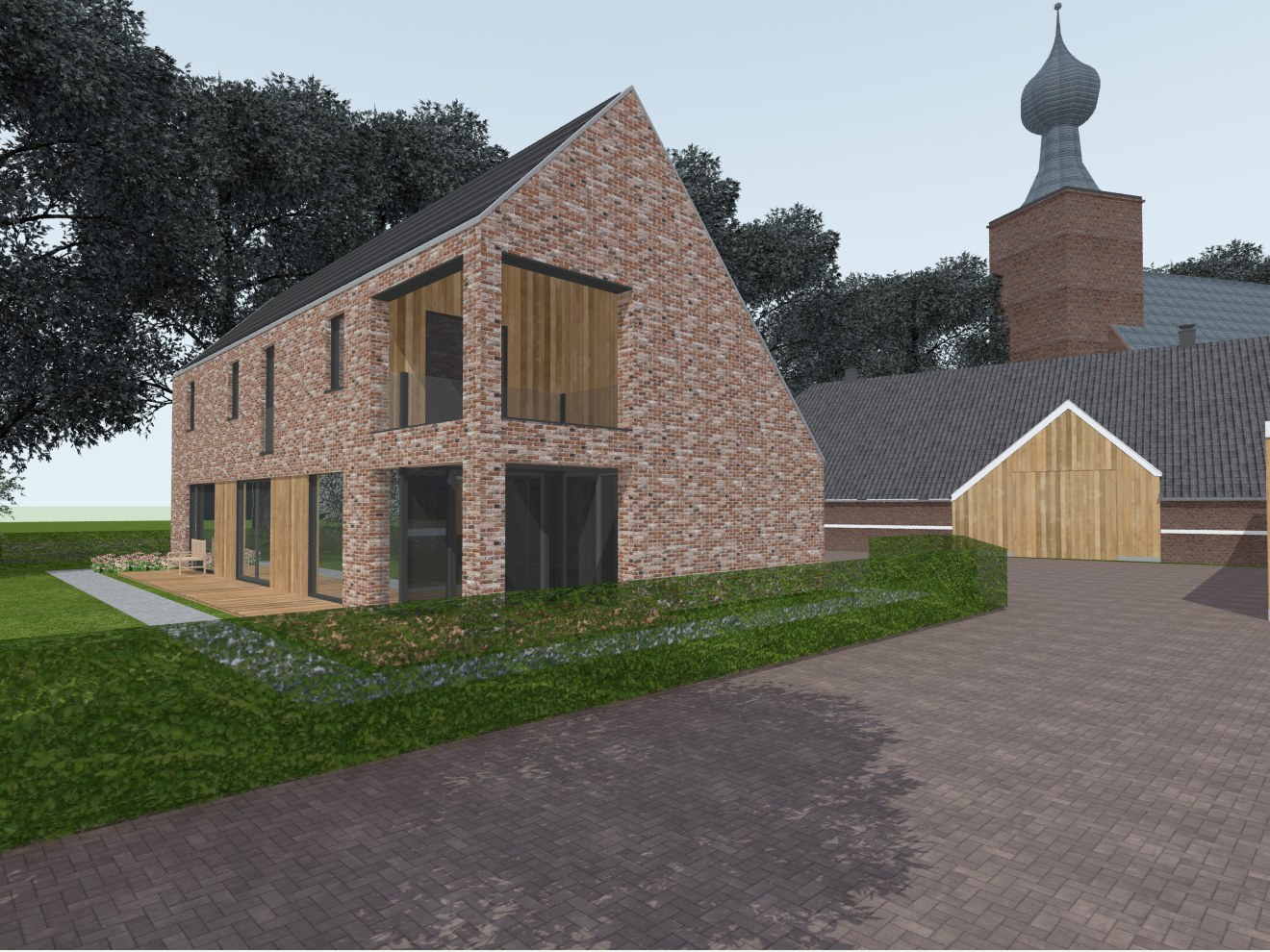 Ontwerp voor een eigentijds woonhuis