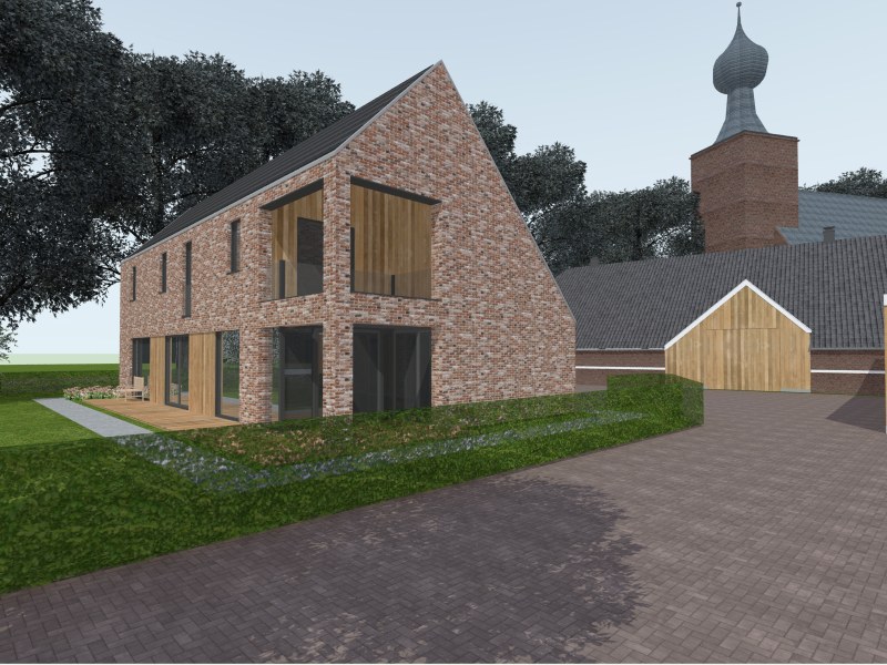 Ontwerp voor een eigentijds woonhuis